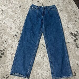 Calvin Klein 90s Straight Crop Jeans Size 28
